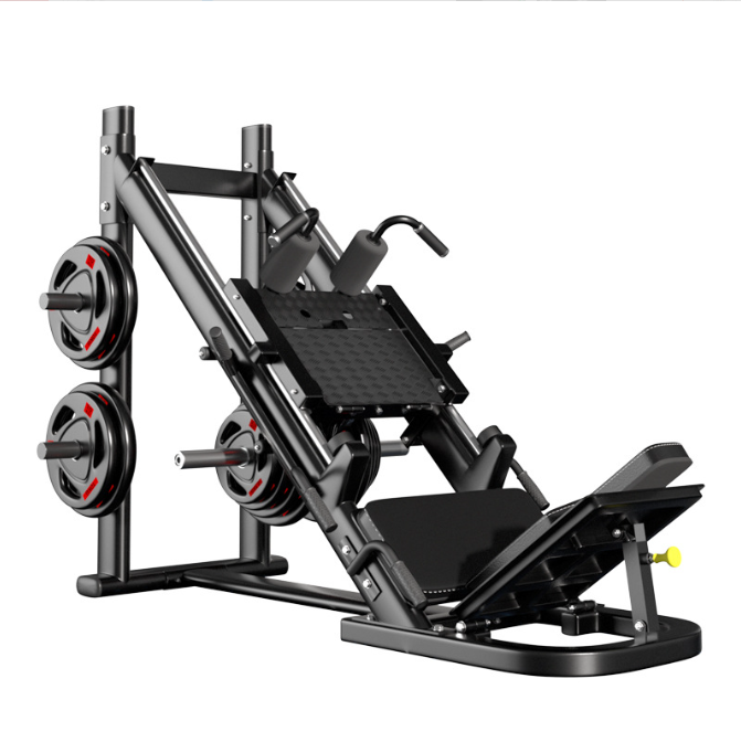 Vertical Leg Press - معدات لياقة بدنية منزلية تجارية للجنسين،
