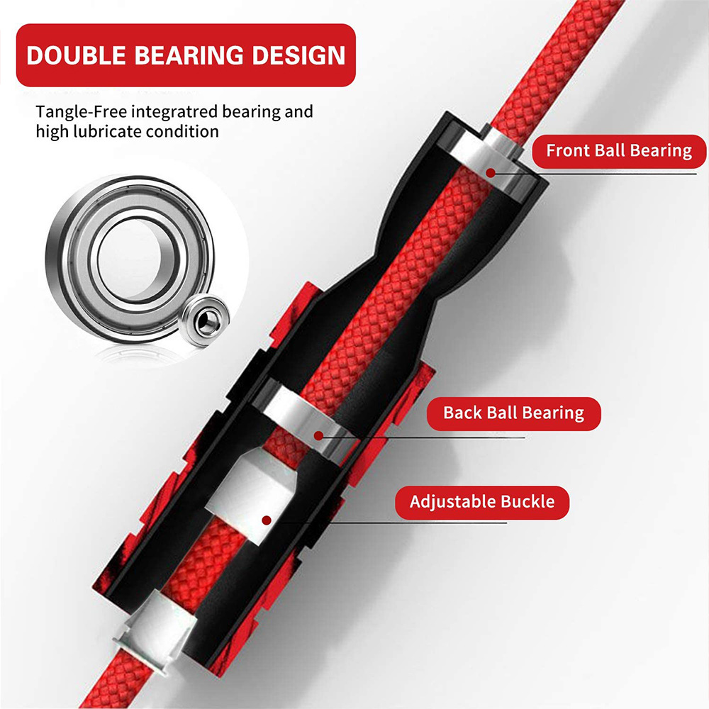حبل لقفز السرعة كروسفيت حبال ا - مراجعة Jump Rope Bearing وسعره