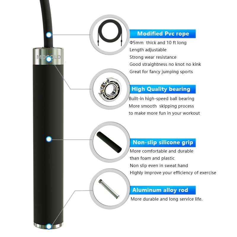 الملاكمة حبل القفز الرياضة مما - مراجعة Jump Rope Bearing وسعره