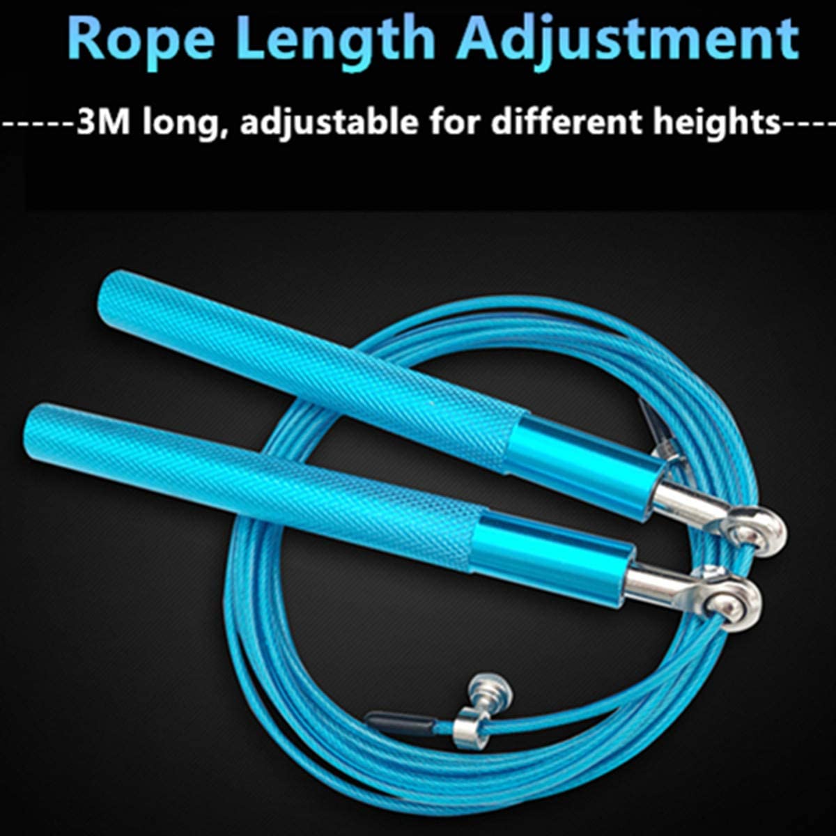 حبل قفز سريع للتمارين الرياضية - مراجعة Jump Rope Bearing وسعره