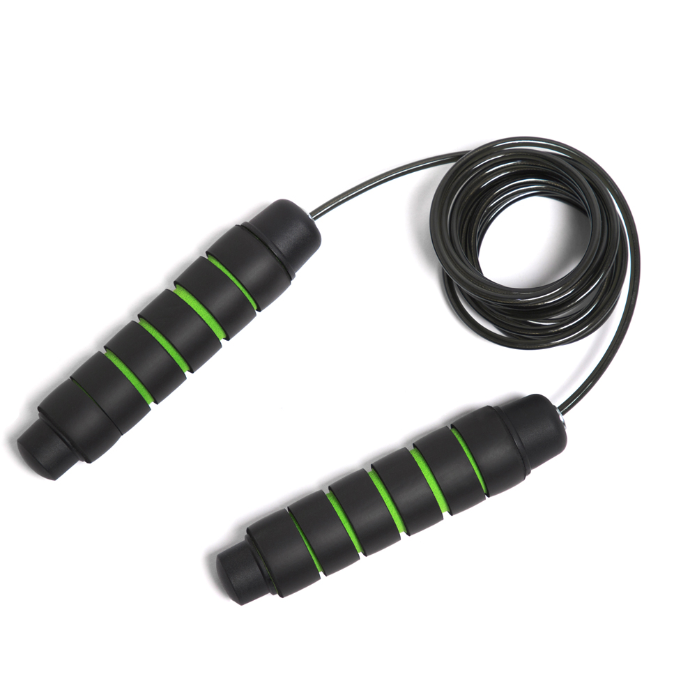 حبل القفز مع مقابض من إسفنج ال - مراجعة Jump Rope Bearing وسعره