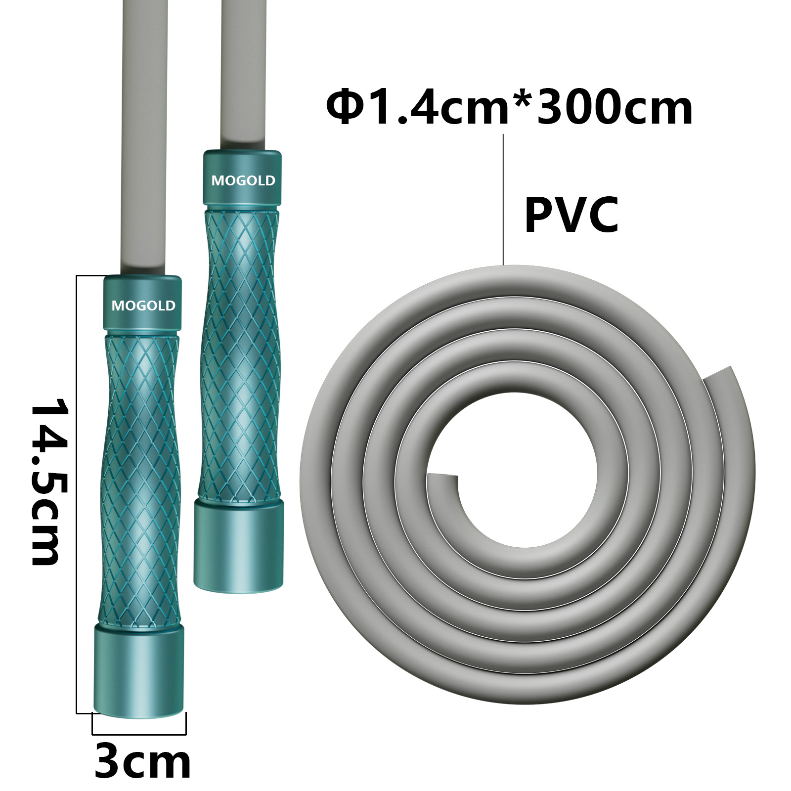 حبل الطفر الاحترافي من MOGOLD: - مراجعة Jump Rope Bearing وسعره