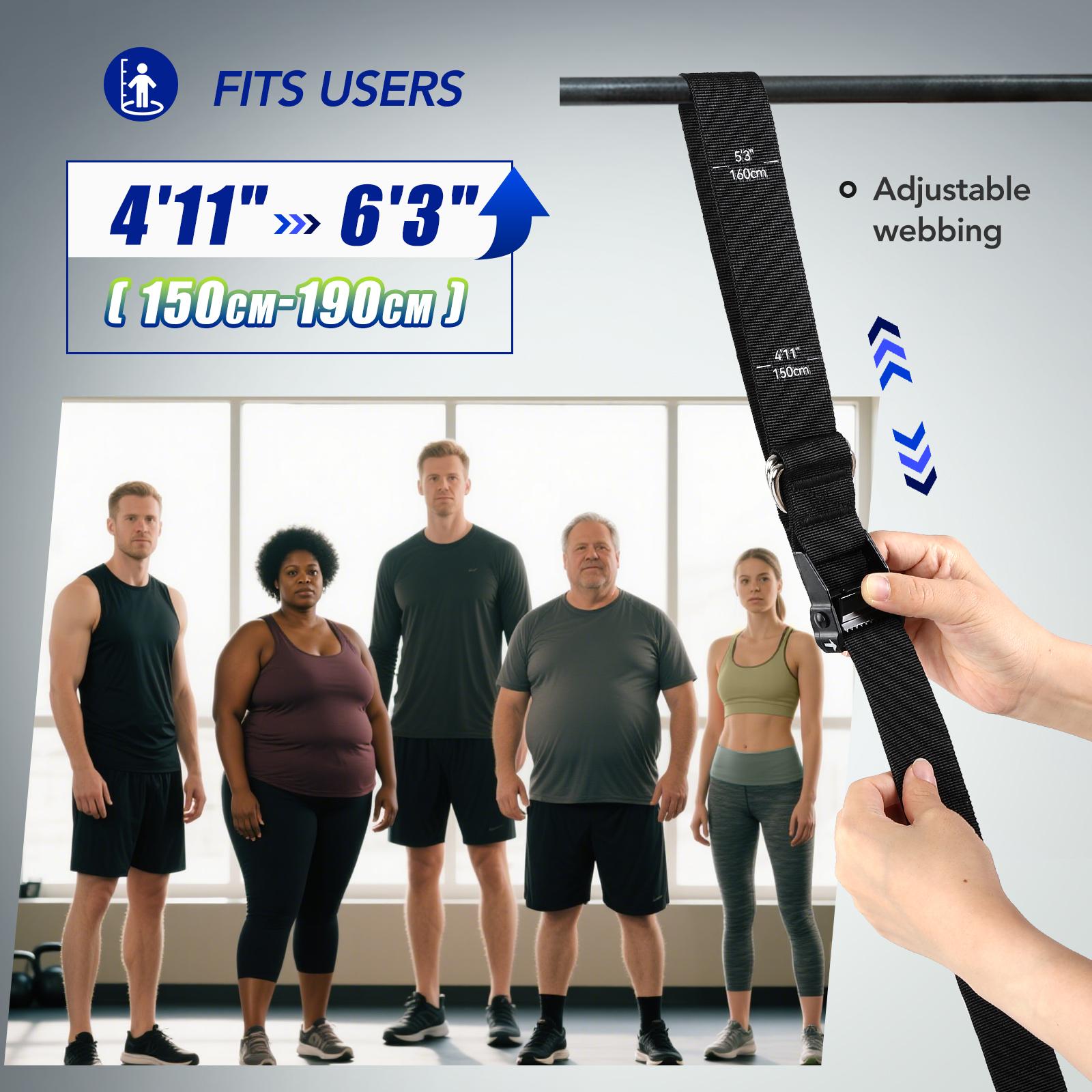 مجموعة أحزمة مقاومة قابلة للتع - مراجعة Home Gym Garden وسعره