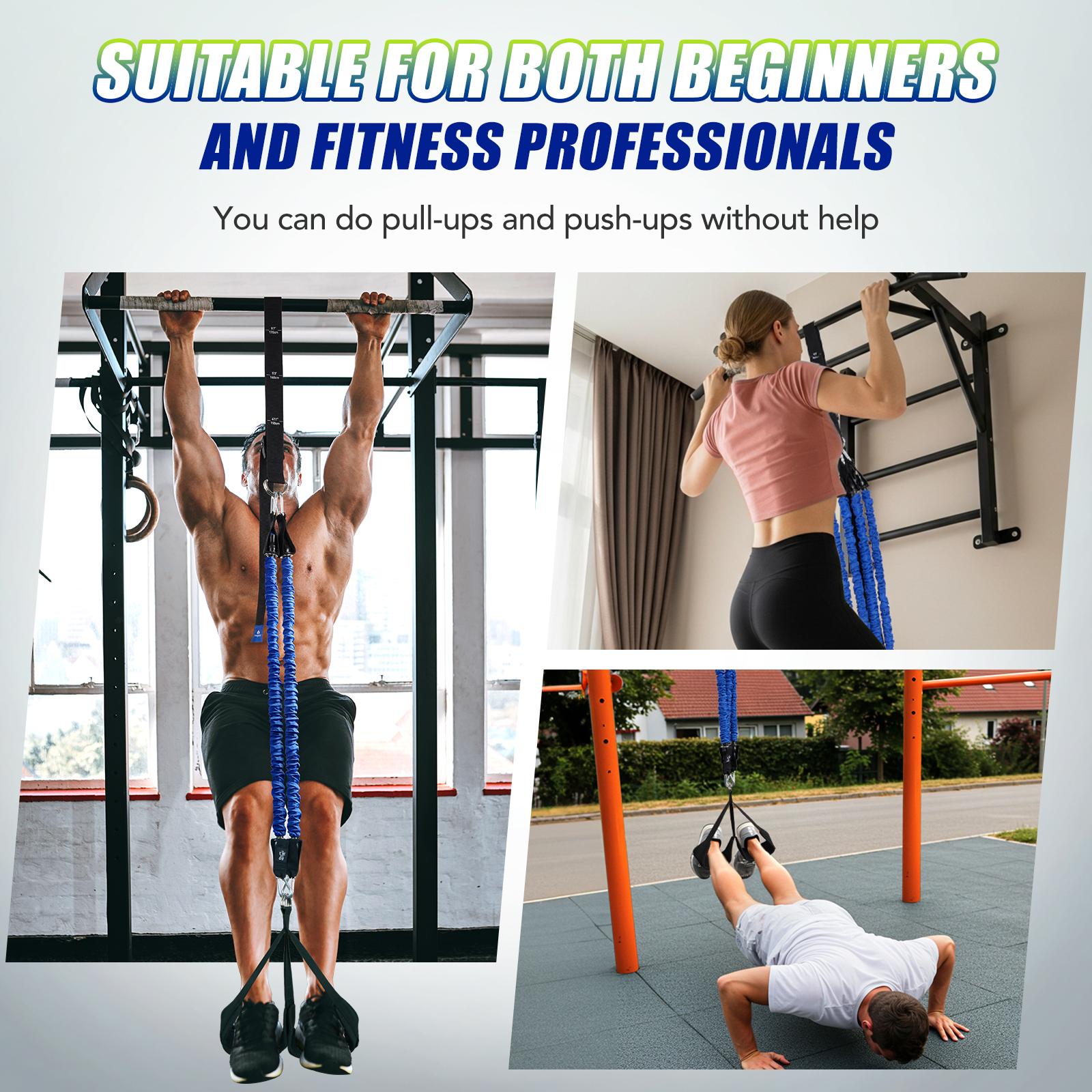 مجموعة أحزمة مقاومة قابلة للتع - مراجعة Home Gym Garden وسعره
