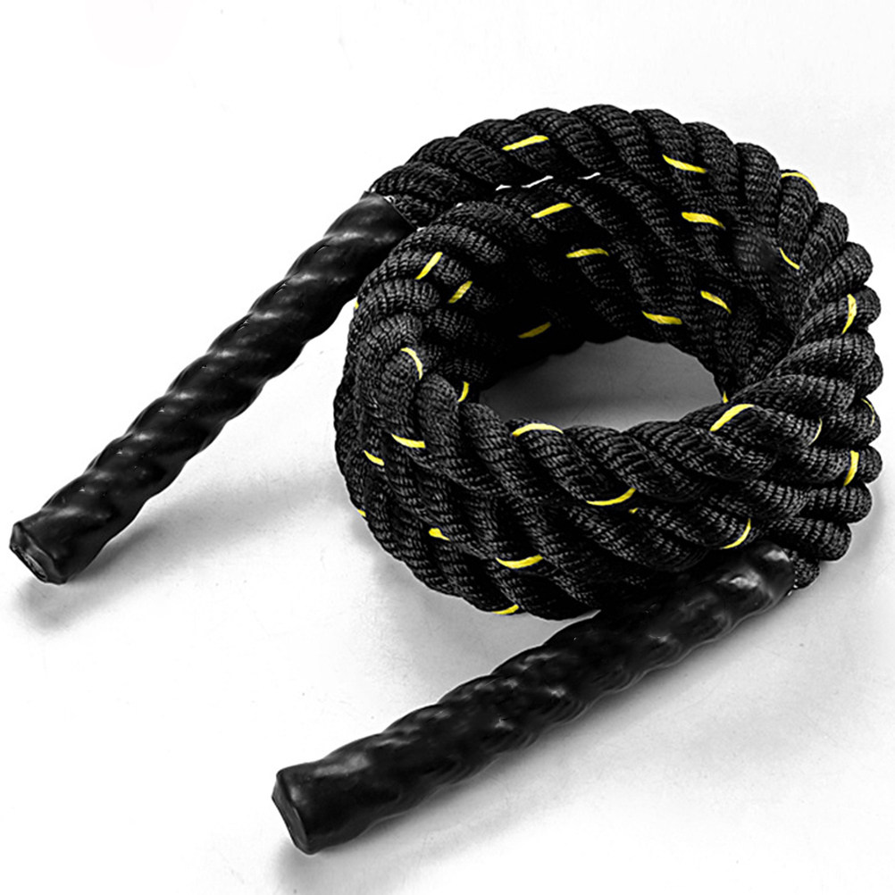 حبل قفز أسود للتدريب على القوة - مراجعة Jump Rope Bearing وسعره
