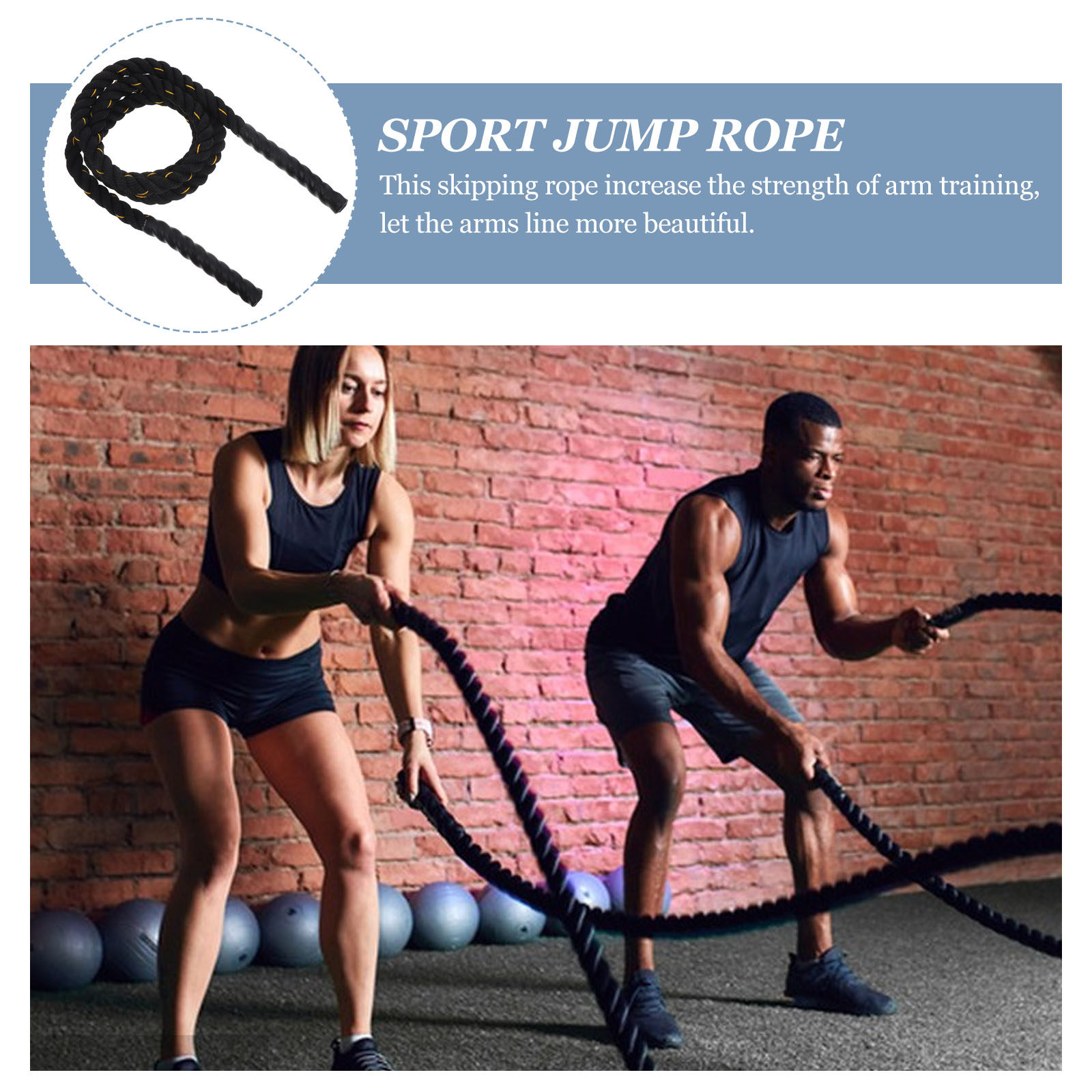 حبل قفز أسود للتدريب على القوة - مراجعة Jump Rope Bearing وسعره