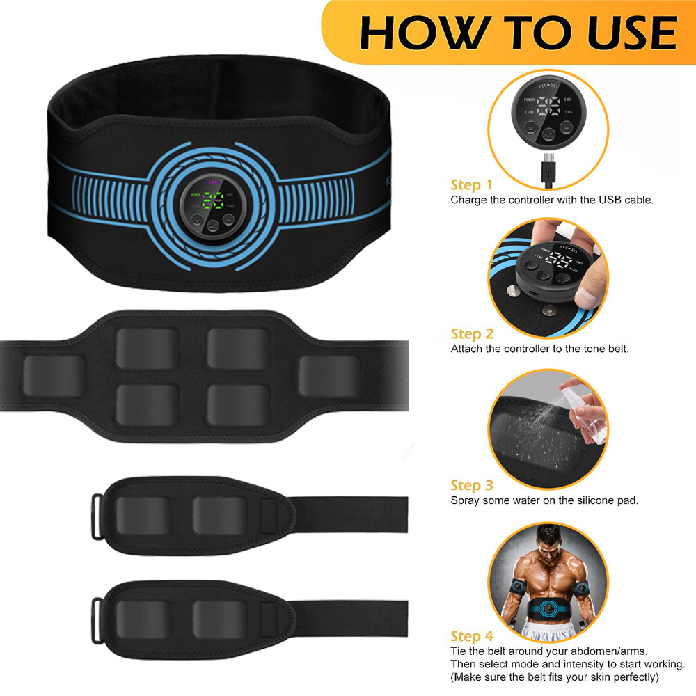 USB قابلة للشحن مدرب عضلات الب - مراجعة Home Gym Options وسعره