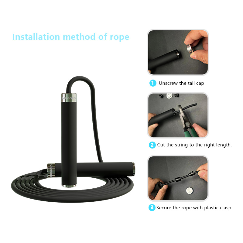 حبل قفز ملاكمة قابل للتعديل لل - مراجعة Jump Rope Bearing وسعره
