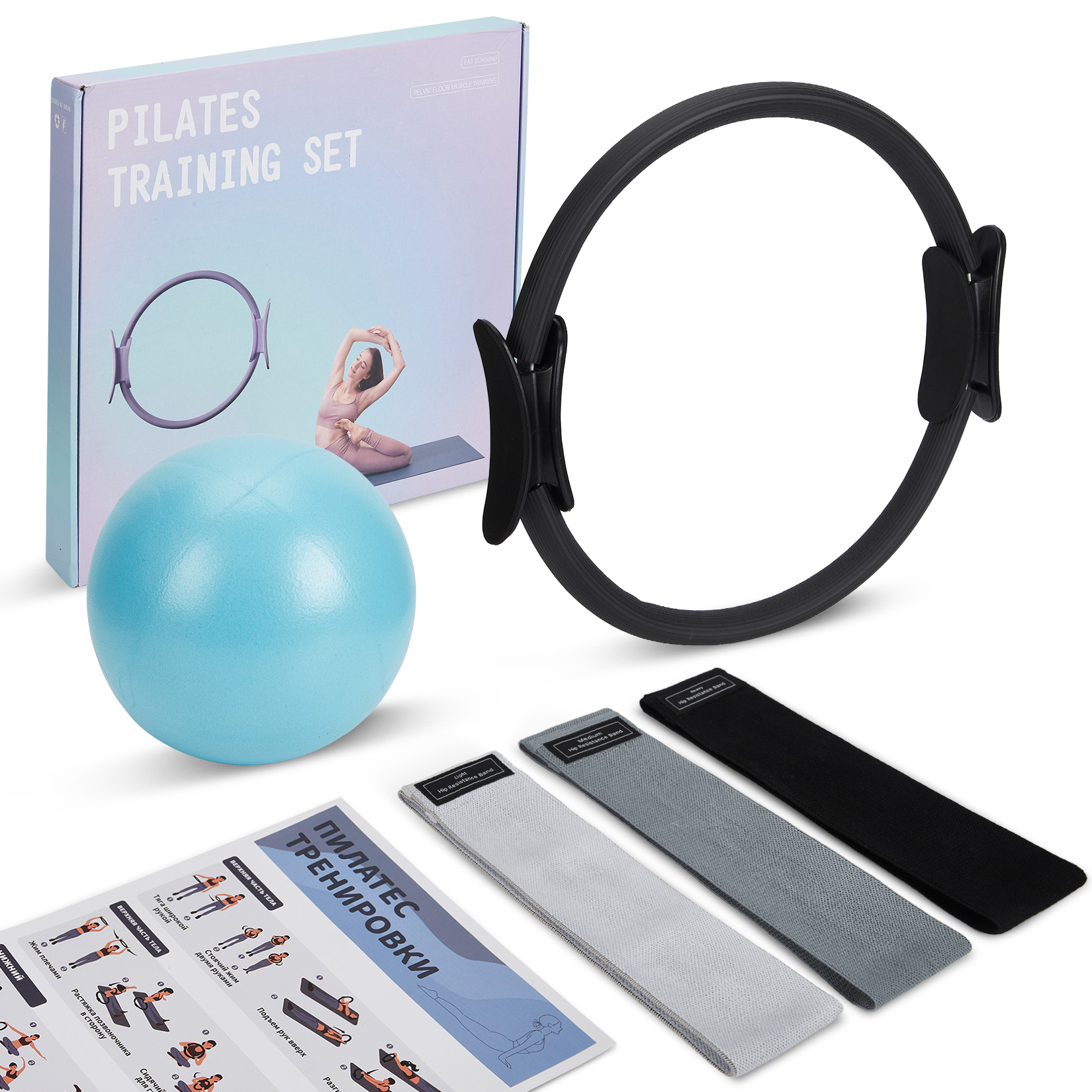 مجموعة تدريب البيلاتس، حلقة بي - مراجعة Home Gym Guide وسعره