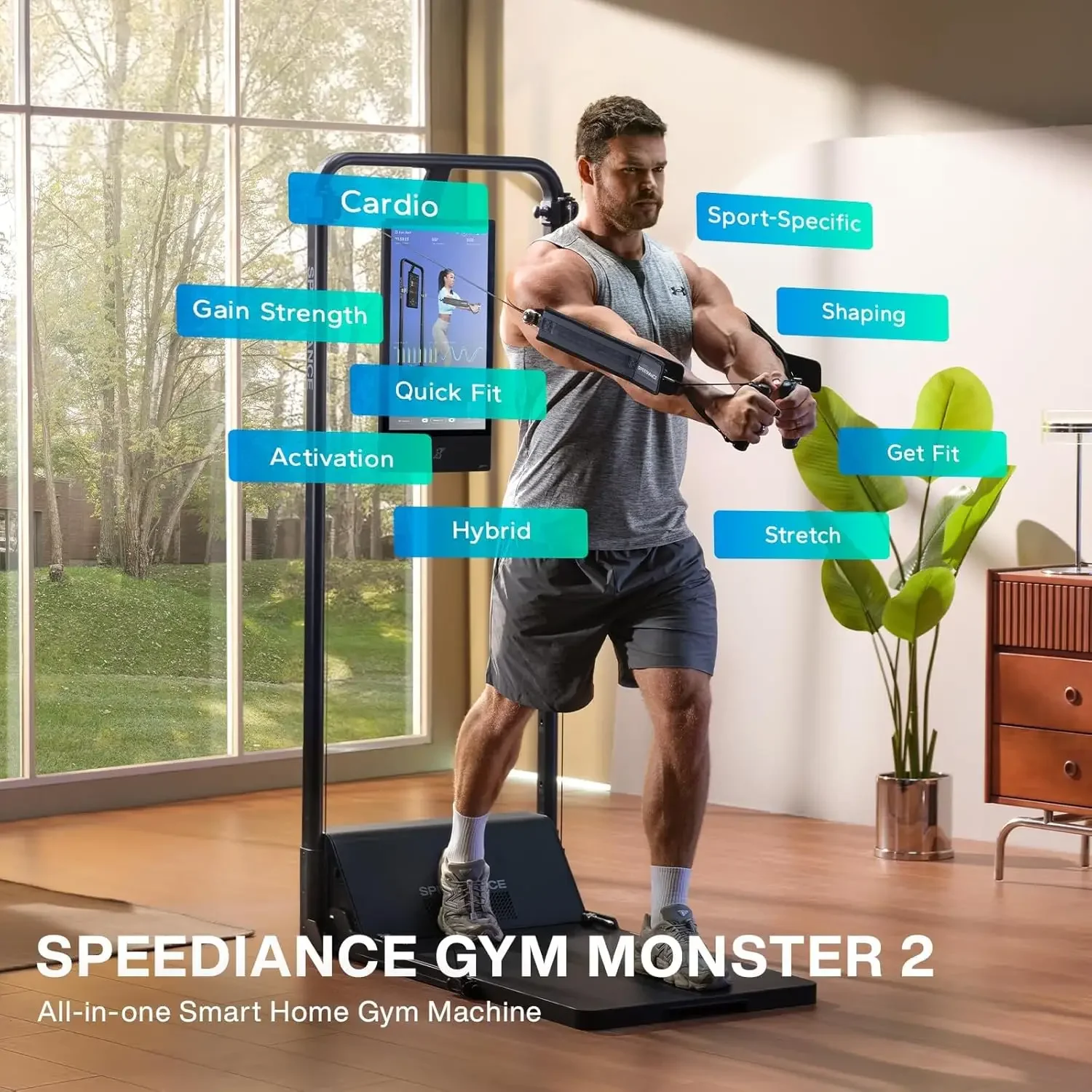 جيم مونستر 2 - صالة رياضية ذكي - مراجعة Home Gym Options وسعره