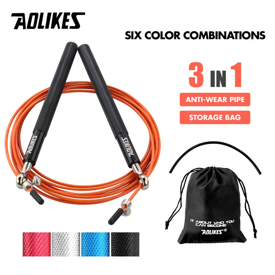 AOLIKES 1 قطعة حبل القفز السري - مراجعة Jump Rope Bearing وسعره