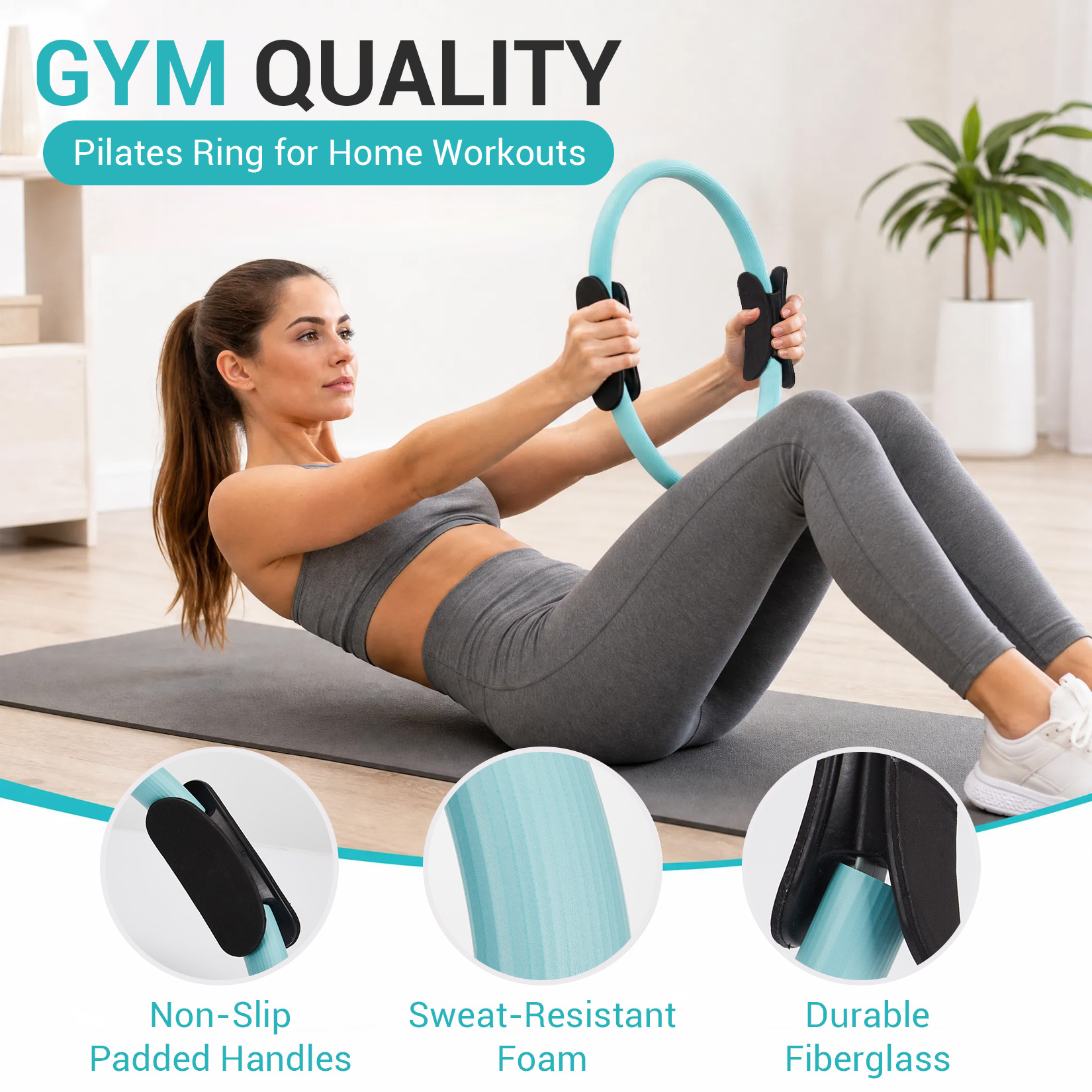 مجموعة تدريب البيلاتس، حلقة بي - مراجعة Home Gym Guide وسعره