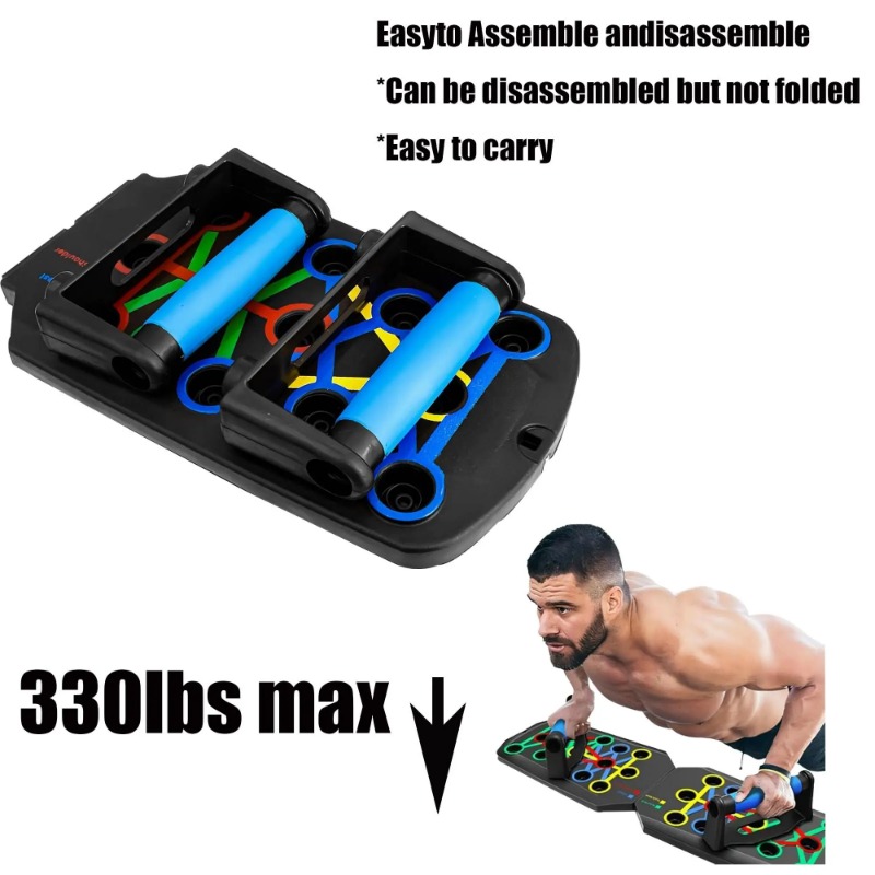 لوح تمارين قابل للطي مع أربطة  - مراجعة Home Gym Garden وسعره