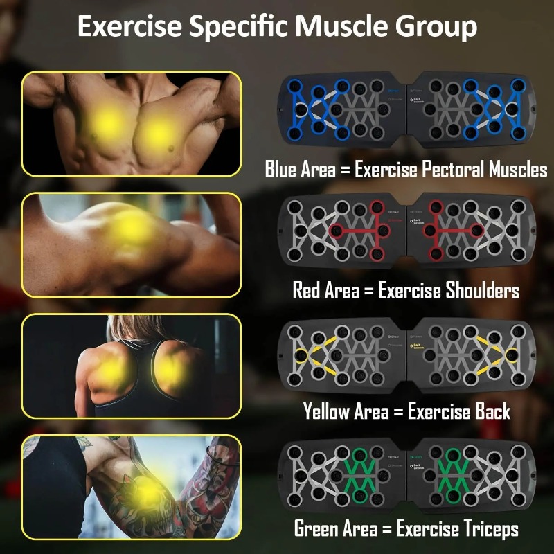 لوح تمارين قابل للطي مع أربطة  - مراجعة Home Gym Garden وسعره